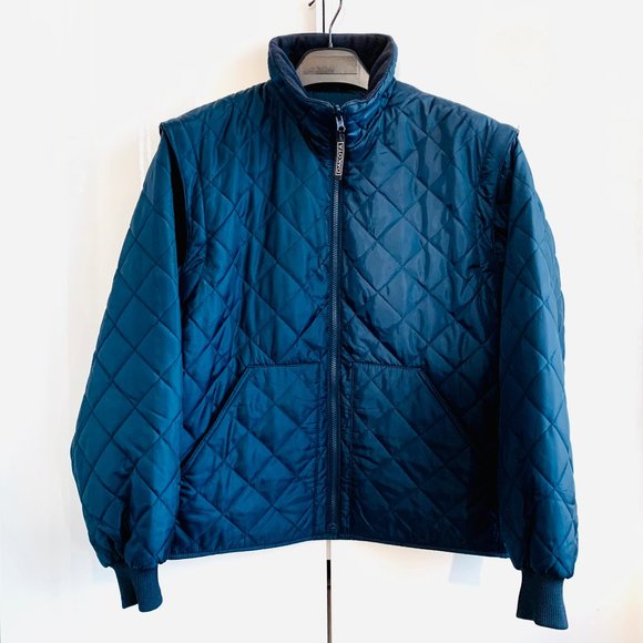 Dakota Quilted T-Max Jacket Mens Coat Puffer With ZIP-OFF Sleeves Size Small - Picture 1 of 8